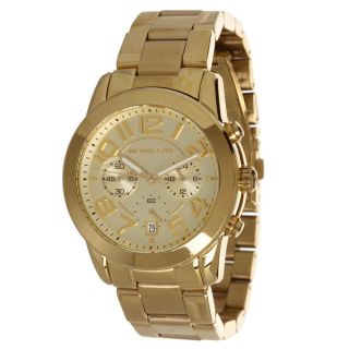 Michael Kors Damen Uhr Mk5726 Mercer Chronograph Mittelgroß Gold Ton Stahluhr Bild