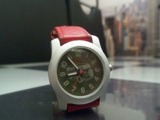Esprit Damen Mädchen Uhr Armbanduhr Vw Volkswagen Bus Bully Mit Neuer Batterie Bild