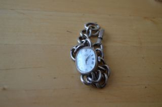 Klassische Damenuhr Uhr Armbanduhr Rivado Silber 835 Alt Handaufzug Mechanisch Bild
