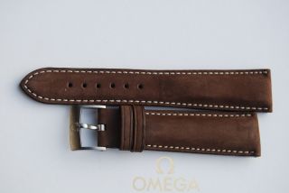 Omega Dynamic Iii 3 Lederband 20mm Armband/bracelet Chronograph 7 Bild