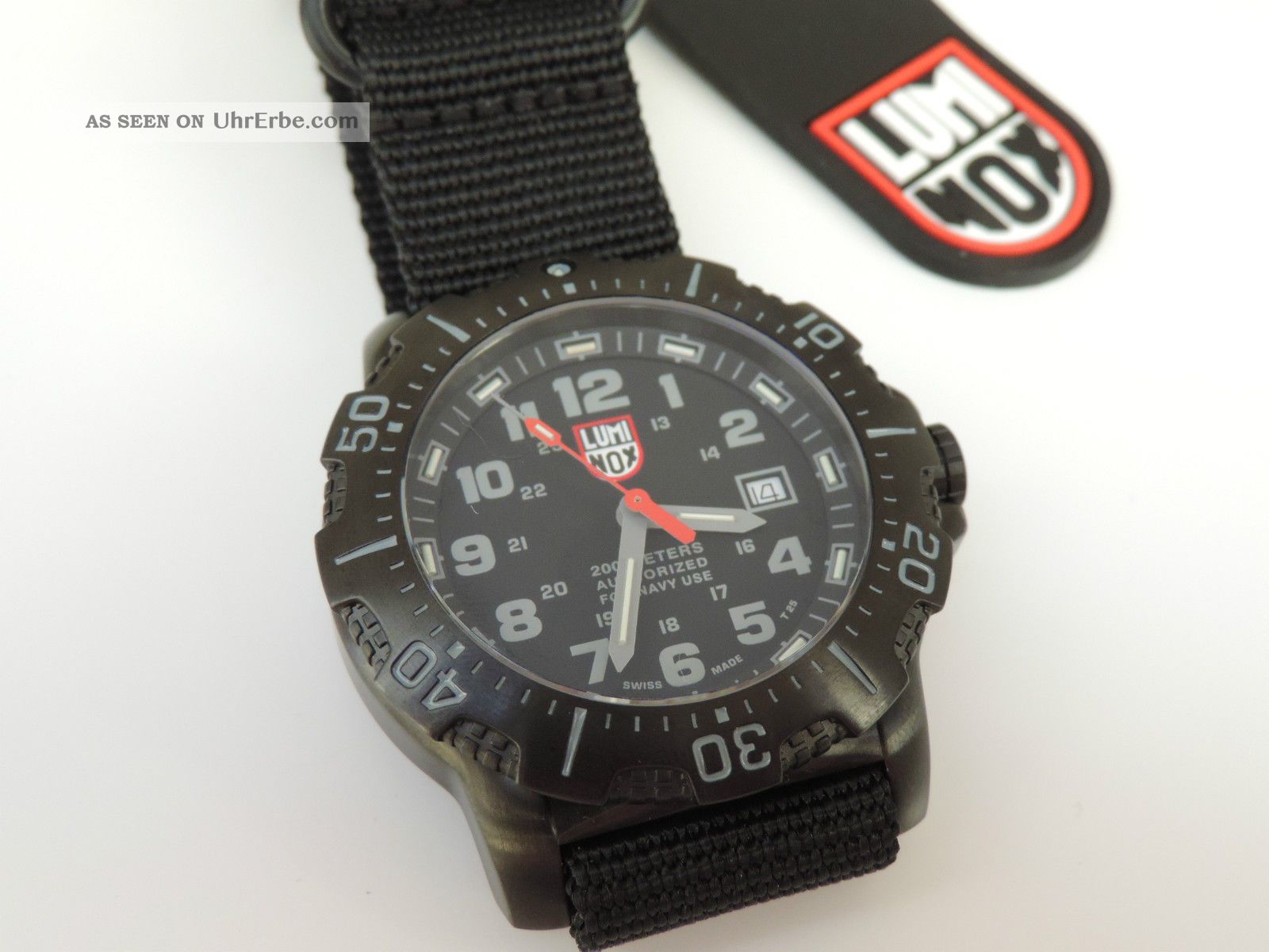 Luminox Black Seals - 4221 - Cw - Series 4200 - - Selten - Swiss Made - Armbanduhren Bild