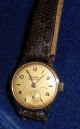 Doxa 14 Karat Gold Rotgold Mechanische Damen Uhr Armbanduhren Bild 1