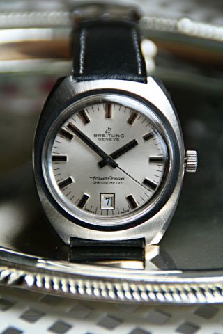 Breitling Geneve Herren Armbanduhr Bild