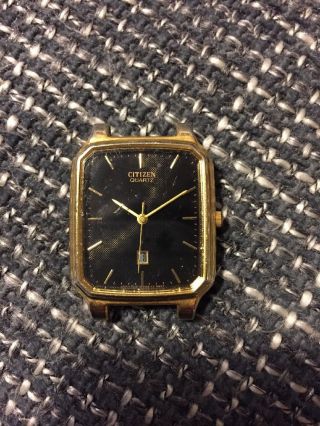 Citizen Quartz Uhr Antik Gold Edel Antik Sammlerstück Bild