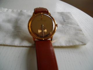 Girard Perregaux 18k Gold Uhr Um 1950,  Extrem Selten Handaufzug Vintage Bild