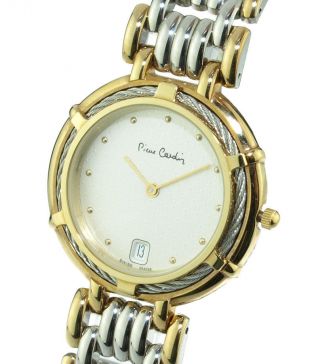 Pierre Cardin Chromachron Oc2 - Mro Damen Uhr,  Kabel,  Swiss Made,  Ungetragen & Ovp Bild