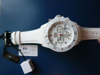 Armbanduhr Unisex Ice - Watch,  Big Ice - Chrono Matt Weiss (ch.  We.  B.  L.  11) Bild