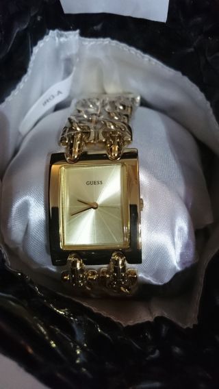 Guess W14543l1 Armbanduhr Für Damen Ovp Uhr Damenuhr Gold Bild