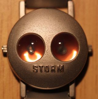 Storm Armbanduhr Mit 2 Zeitzonen Aus Den 90ern (??) Uhr Quartz Bild