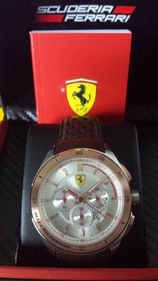 Ferrari Uhr Chrono Gran Premio Aus Sammlungsauflösung Uvp 337,  - Bild