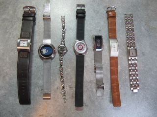 7 Tlg.  Markenpaket Damen Armbanduhren Cw,  Mc,  Temps,  Tcm Uvm. Bild