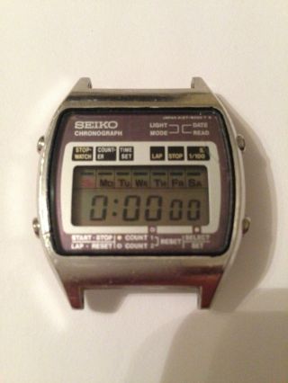 Seiko Vintage Uhr Lcd A127 - 5020 Bild