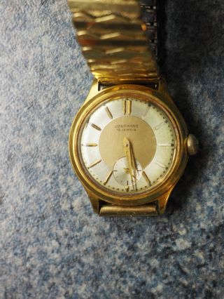 Junghans Armbanduhr 50er Jahre Vintage Bild