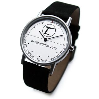 Tutima GlashÜtte / Sa.  Armbanduhr - Titan Uhr - Baselworld 2010 - Bild