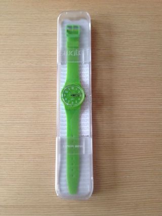 Swatch Uhr Farbe Lemongrass Gent (gg204) Bild