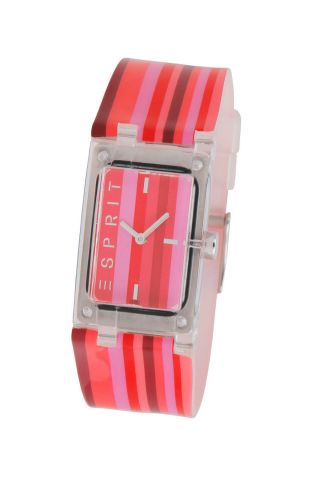 Esprit Es103362006 Houston Red Ice Damen Uhr Armband Markenuhr Bild