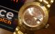 Ice Watch Unisex Armband Uhr Aluminium Analog Quarz Uhr Farbe Gold In Ovp Armbanduhren Bild 3