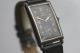 Omega Armbanduhr Kaliber T17 Schwarzes Zifferblatt 1930er Rare Sammleruhr Top Armbanduhren Bild 2
