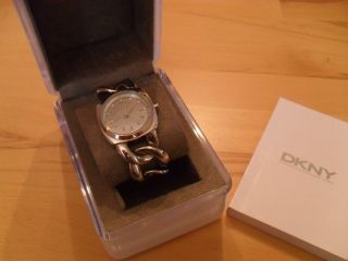 Edle Uhr Von Dkny; Es4840,  Glieder - Optik,  Perlmutt,  Edelstahl,  Np 119€,  Neuw. Bild