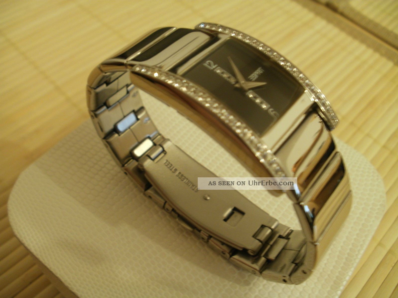 Esprit Damen Armbanduhr Edelstahl Mit Zirkonias Armbanduhren Bild