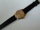 Elegante Goldene Handaufzug Analoguhr Von Anker Armbanduhren Bild 1