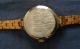 Russische Damen - Armband - Uhr Lutsch M.  Armband Vergoldet Armbanduhren Bild 1
