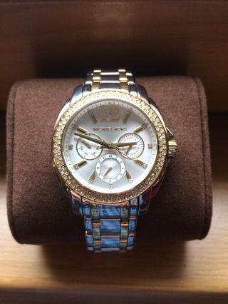Michael Kors Mk5693 Damenuhr,  Watch,  Gold,  Silber, Bild
