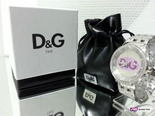 D&g Dolce & Gabbana Prime Time Armband - Uhr Dw0848 Pink Bild