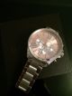 Michael Kors Damenuhr Chronograph Mk5837 Wasserdicht Silber Armbanduhren Bild 9