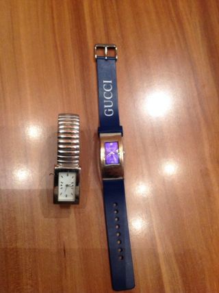 Uhr Armbanduhr Gucci Quartz Und Gratis Armbanduhr Damen Bild