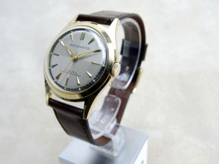 Antike Borgward Armbanduhr Handaufzug 50er Jahre Werbeuhr Vergoldet Bild