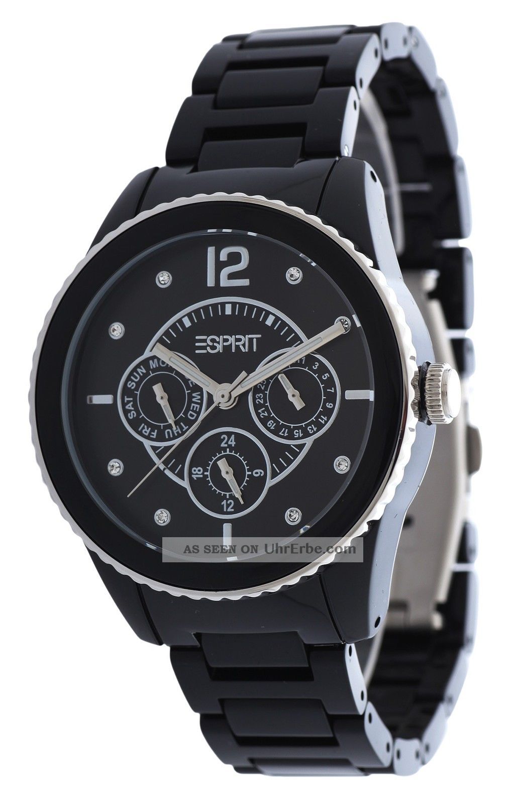 Esprit Damen Armbanduhr Marin Spark Black Es105102001 Armbanduhren Bild