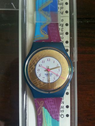 Swatch Swiss Armbanduhr Damen Bild