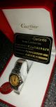 Cartier Santos Ronde Stahl/ 750 Er Gold Damenuhr Mit Datum 25mm Armbanduhren Bild 1