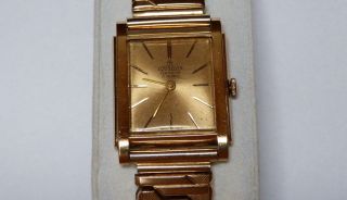 Armbanduhr 18k Gold - Marke Cornavin - Swiss - 1960 (?) - Handaufzug - Läuft Top Bild