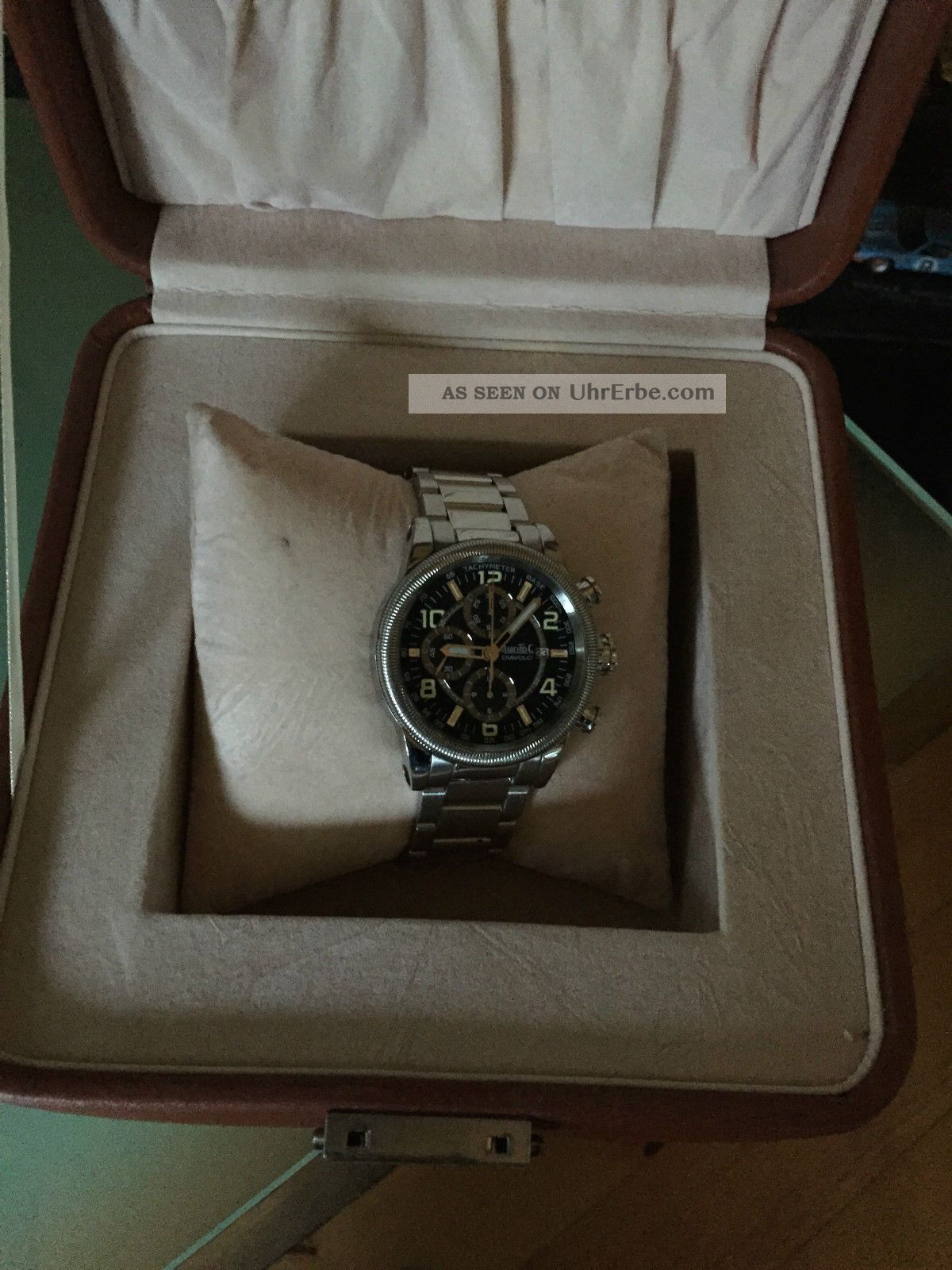 Marcello C Ref 2022 Diavolo Automatik Chronograph Zum Schnäppchen Preis Armbanduhren Bild