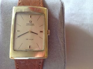 Omega De Ville Automatic Damenuhr - 70 Er Jahre - Aus Uhrensammlung Bild