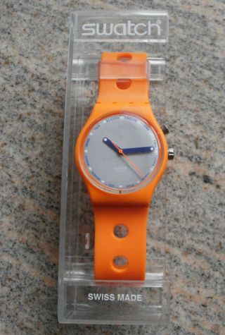 Swatch Go900 Orange Ticket In Originalverpackung - Aus Sammlung - Bild