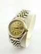 Rolex - Oyster - Perpetual - Datejust - Damen - Armbanduhr - 18 Karat Gold Armbanduhren Bild 1