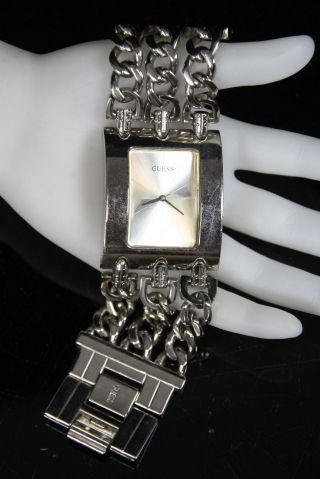 Schöne Guess 195194l1 Damenarmbanduhr Damenuhr Quarz Armbanduhr Uhr Edelstahl Bild