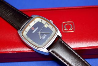 Omega Constellation Chronometer Electronic F 300 Hz Armbanduhr Uhr Mit Omega Box Bild