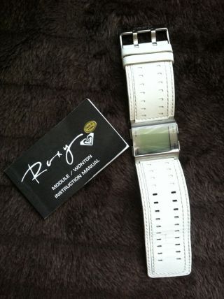 Damen Armbanduhr Digital Leder Weiß Bild