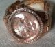 Edle Geneva Damenuhr Rosegold Mit Strass,  Römische Zahlen,  Rose Wunderschön Armbanduhren Bild 2