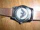 Emporio Armani Damen Armbanduhr Mit Braunem Lederarmband Armbanduhren Bild 2
