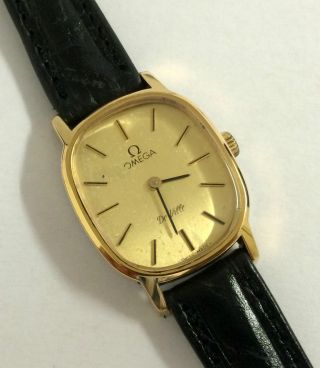 Vintage Omega De Ville Handaufzug Damen Armbanduhr,  Cal.  625. Bild