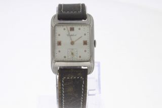 Cortebert Vintage Armbanduhr Mit Handaufzug Old Stock Bild