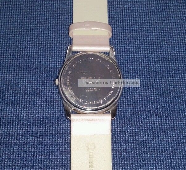 Schicke Armbanduhr Von Tcm By Tchibo, Rosa - Echtes Leder