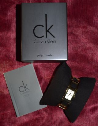 Damen « Armbanduhr « Calvin Klein « Goldfarben « Bild