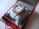Guess Damenuhr Mit Swaroski Kristalle U.  Leder Armband,  Neue Batterie Armbanduhren Bild 1