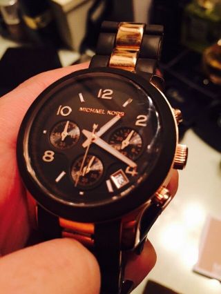 Michael Kors Uhr Ionen Beschichtet Mk8189 Armbanduhr Uhr Bild